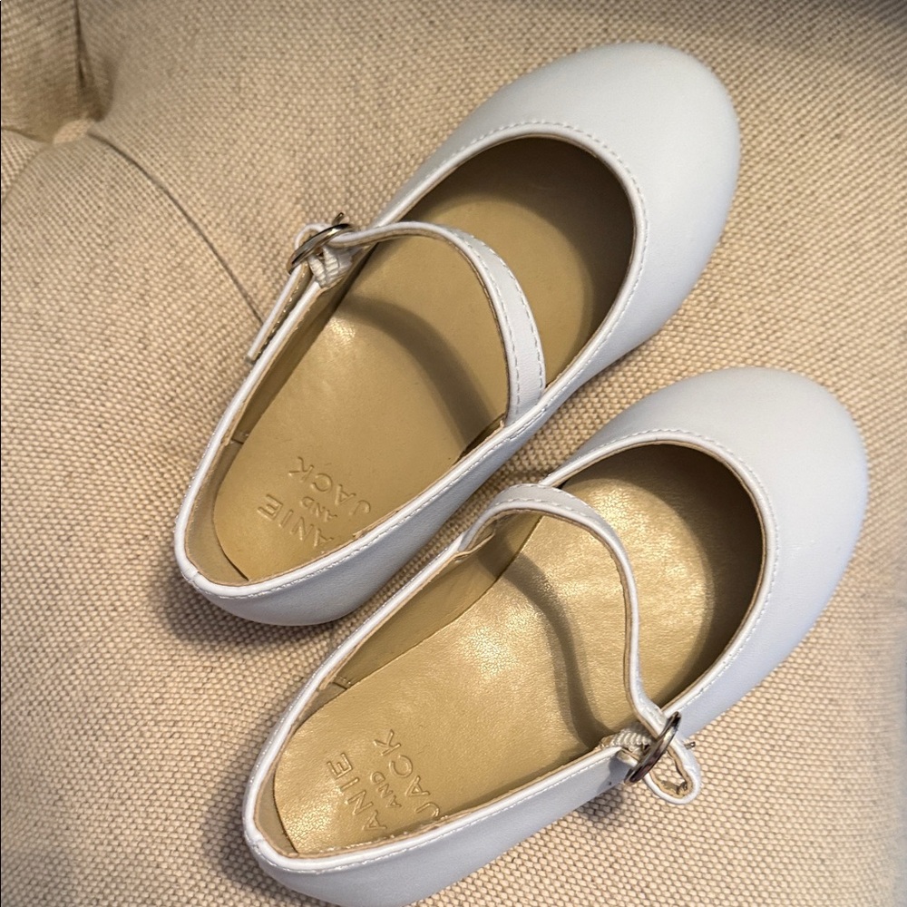 Janie and Jack White Dress Shoes for Kids